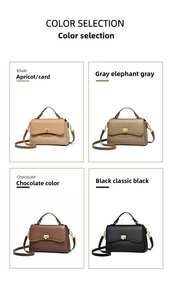 Sac à main imperméable tendance, nouveau design, vente en gros, adapté aux jeunes femmes, sac à bandoulière - Product Image 3