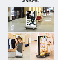 Écran LED pliable, écran d'affichage LED, affiche, exposition, événement, écran publicitaire, affichage P2.5, signalisation sur pied