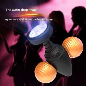 Telecomando <span class=keywords><strong>sesso</strong></span> <span class=keywords><strong>sicuro</strong></span> anale Backstab Plug colorato luminoso di ricarica vibrazione maschile masturbazione femminile <span class=keywords><strong>sesso</strong></span> adulto - Product Image 6