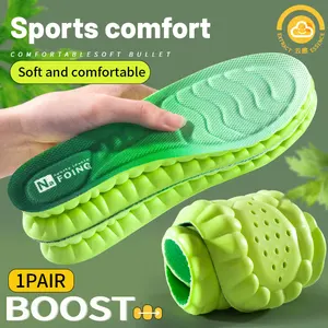 Orthopedic Pad Memory Foam Shoe Pad Rubber Cushion Running Shock-Absorbant Deodorization Soft Pad Sport Breathable Insoles