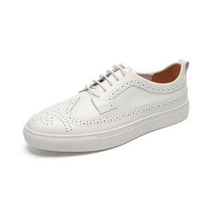 Zapatillas Deportivas Retro para Hombre, de Cuero Genuino, Duraderas, con Aumento de Altura, Costuras Reforzadas, Entresuela de Goma Ligera - Product Image 3