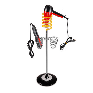 Soporte para Secador de Pelo Dongpin, de Acero Inoxidable, con Almacenamiento, para Uso en Salón y Baño - Product Image 1