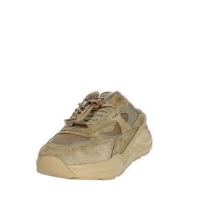 Sabots pour femmes Fuga Mule en daim beige avec doublure en fausse fourrure - Product Image 6