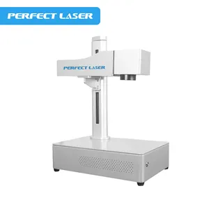 Perfect Laser Small 20W 30W 50W Cheap Aluminum Zinc Cooper Metal Plastic Laser Marking And Engraving Machine