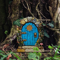 Fée Jardin Kit Elfe Fée Porte pour Arbres Arbre Souche Décor Fée Maison Kit Gnome Jardin Décor