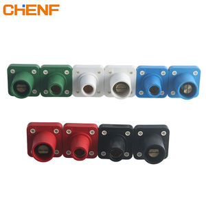 CHENF alta corriente 200A 400A núcleo único impermeable IP44 macho hembra línea enchufe chasis Panel montado enchufe Cam-Lock conector - Product Image 2