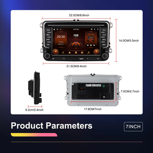 Podofo 7'' 2+64GB Android Autoradio <b>Car</b> Radio Carplay GPS WiFi USB Type-C <b>for</b> VW/PASSAT/SKODA/POLO/GOLF/SEAT DSP Stereo - Product Image 5