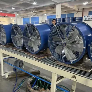 500mm tube type Axial flow fan for drying equipment