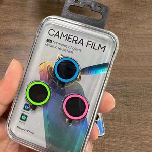 Película luminosa para lente de cámara, protector de cristal templado para <span class=keywords><strong>iphone</strong></span> 11 12 14 13 pro max - Product Image 1
