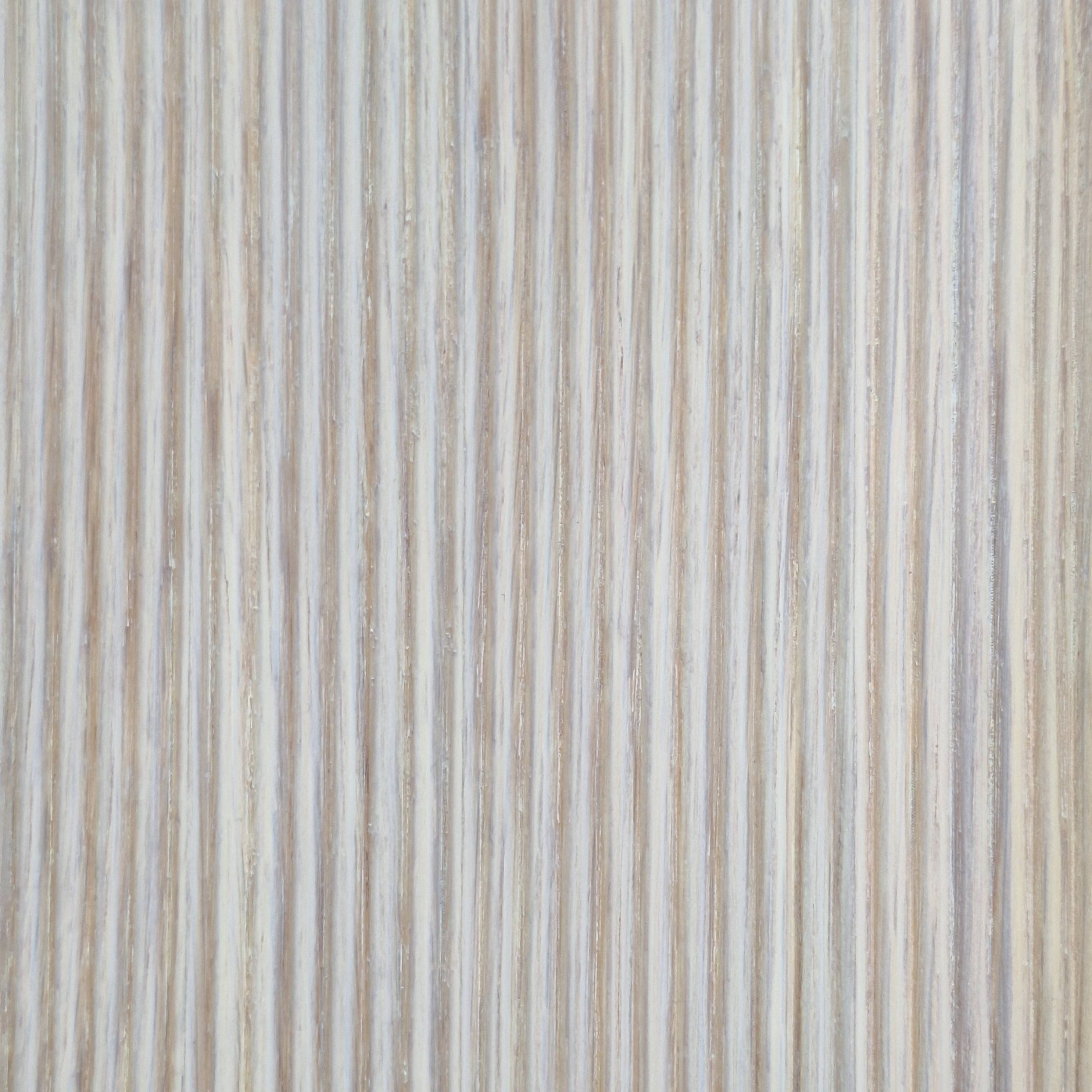 Style cannelé en chêne blanc