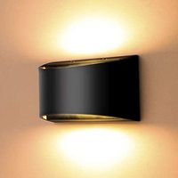 Applique murale LED moderne en aluminium, éclairage mural intérieur haut/bas, lampe murale G9 câblée pour salon, chambre, couloir