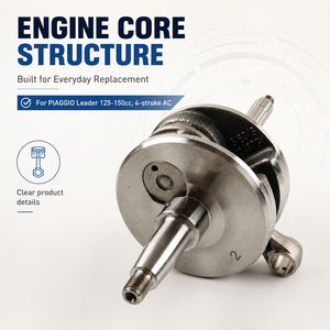 Pièces de vilebrequin de moto, vilebrequin de moteur pour <span class=keywords><strong>Piaggio</strong></span> <span class=keywords><strong>Vespa</strong></span> <span class=keywords><strong>125</strong></span>-150cc 4 temps LC 8412985002 - Product Image 5