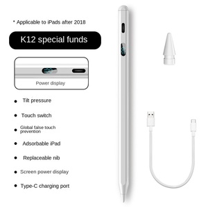 <span class=keywords><strong>Stylet</strong></span> capacitif actif à adsorption magnétique pour <span class=keywords><strong>dessin</strong></span>, sans latence, en temps réel, avec alimentation audio-vidéo pour <span class=keywords><strong>iPad</strong></span> - Product Image 4