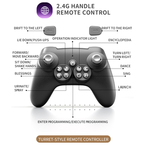 AI <strong>Remote</strong>-<strong>Controlled</strong> Intelligent Mechanical Dog with Horizontal Dialogue, Stunt <strong>Programming</strong>, Singing, Dancing, Spraying - Product Image 6