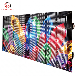 Pantalla LED de Malla Transparente AIRT3.9-7.8-600cd de Alta Transparencia P3.91-7.82, Video Wall LED Transparente para Interiores IP43 para Tiendas Minoristas - Product Image 1