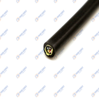 Câble géophysique en cuivre de haute précision, conducteur en cuivre, gaine en TPU, 4 conducteurs, 0,3 mm², résistance à la traction de 300 kg, câble en cuivre étamé