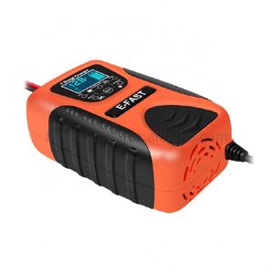 Caricabatteria portatile rosso 12V 7 sezioni multi-batteria al piombo caricabatteria per riparazione moto auto - Product Image 1