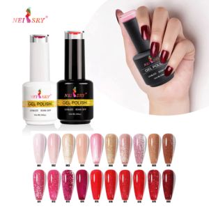 Juego de puntas de uñas de gel Neissry, uñas postizas hechas a mano, envolturas de gel suave, botella vacía sin UV, esmalte de uñas de gel, juego de uñas de gel UV, precio de fábrica - Product Image 6