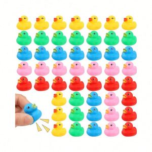 Wholesale Custom Logo Multicolor Mini Rubber Ducks <b>Bath</b> Toy Bulk Float Duck Baby Shower Birthday Party Christmas Favors Gift - Product Image 1