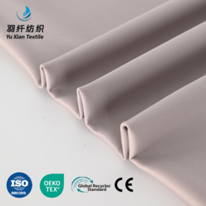 LULU Style 80% Nylon 20% Spandex Clip Layer Fabric Stretch Quick Dry Anti Transparent Opaque For Yoga Pants Gym Tops Activewear