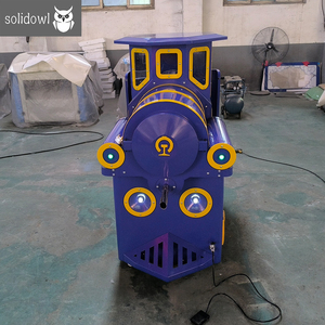 Máquina de Rellenar Peluches Portátil con Forma de Tren, Máquina de Fabricación de Peluches con Luces, Aspecto Adorable - Product Image 5