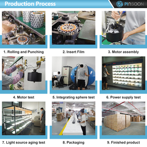 Đơn giản Thiết kế hiện đại trong nhà văn phòng nhà 42 inch Led điều khiển từ xa đèn trần với Fan - Product Image 6