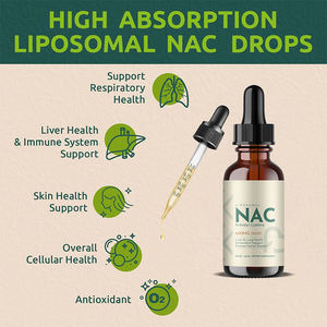 Supplément de NAC N-Acetyl Cystéine Gouttes Liquides avec Zinc pour Adultes et Enfants Soutien Foie et Poumon Antioxydant Immunitaire et Santé de la Peau - Product Image 4
