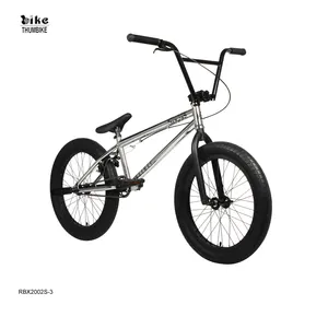 RAYMAX-bicicleta BMX de 20 pulgadas, cromada, BMX, Estilo libre