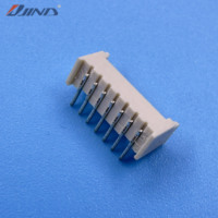 JINDA 1.25T-1-7AW 1,25mm 7-Pin PCB Looper-Buchse Vertikaler Stecker SMT Wafer-Header Kabel-zu-Platine-Verbinder TIN-Beschichtung LED DC