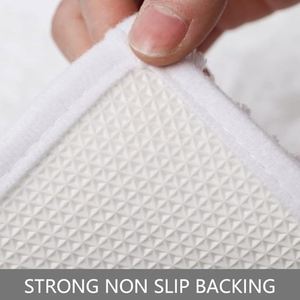 Wholesale Water Absorbent Soft Shaggy Microfiber <b>Bath</b> <b>Mat</b> Anti Skid Kids Tufted Bathroom Rug for Home and Hotel - Product Image 4