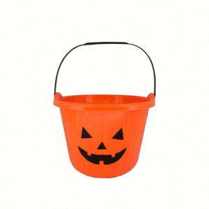 Mini-seaux d'Halloween en plastique multicolores de qualité alimentaire pour pop-corn, avec poignée, pour la plage - Product Image 2