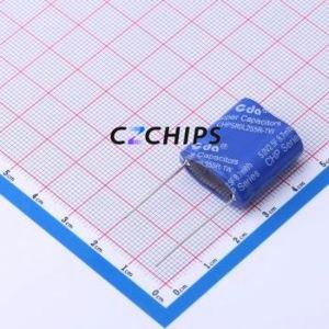 Supercondensateur CHP5R0L255R-TW, composant traversant (THT), condensateur 10x20mm 2.5F 0%~+100% 5V 20uA@72hrs - Product Image 1
