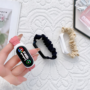 Correa de Reloj Elástica de Tela con Flores, Pulsera para Mi <span class=keywords><strong>Band</strong></span> <span class=keywords><strong>7</strong></span>, Venta al Por Mayor de Fábrica BEEFLYPOWER - Product Image 3
