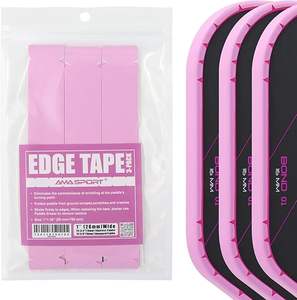 Ruban de protection de pagaie Pickleball-Garde de bord de tête de pagaie-Bande de protection de bord de raquette-S'adapte parfaitement au bord incurvé sans froissement - Product Image 1