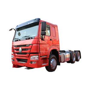 HOWO T7H รถแทรคเตอร์มือสองขนาด6x4 10ล้อยูโร5 SINO-TRUK รถแทรคเตอร์ขนาด40ตันโครงสร้างอลูมิเนียมอัลลอยสำหรับลากจูง - Product Image 1