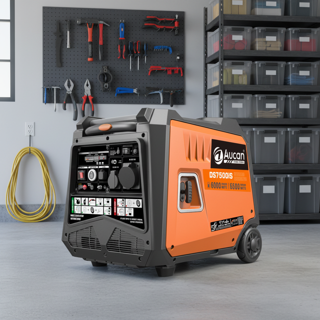 Ready to Ship Dual Fuel Gasoline Inverter Generators 6kw DS7500ie Electric Start with Remote Generators for Sale