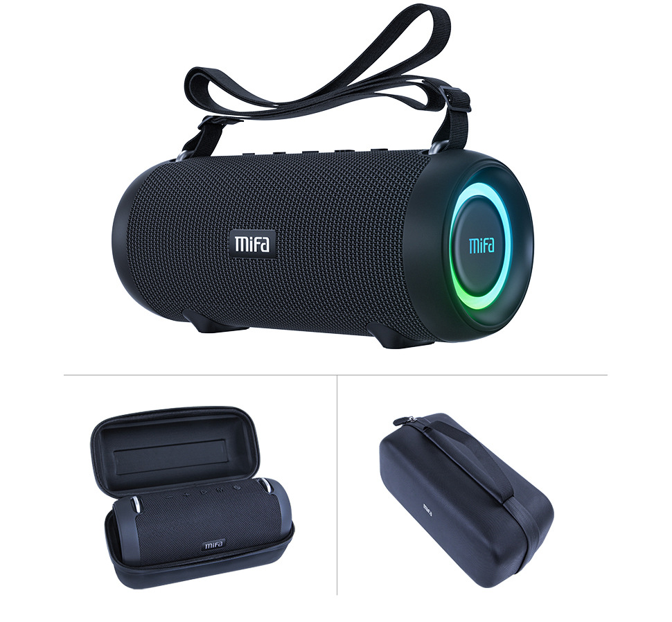 Mifa A90 Bluetoothスピーカー 60W出力 防水 ハイファイ音質