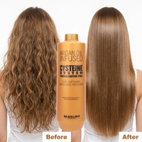 Soins capillaires en gros pour salons professionnels LUXLISS Traitement à la kératine à la cystéine pour lisser les cheveux Traitement à la kératine