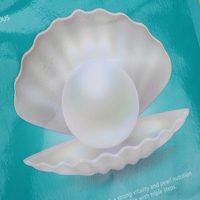 Sac d'emballage sous vide en plastique 3 côtés joint pochette en nylon de qualité alimentaire sac sous vide en plastique transparent