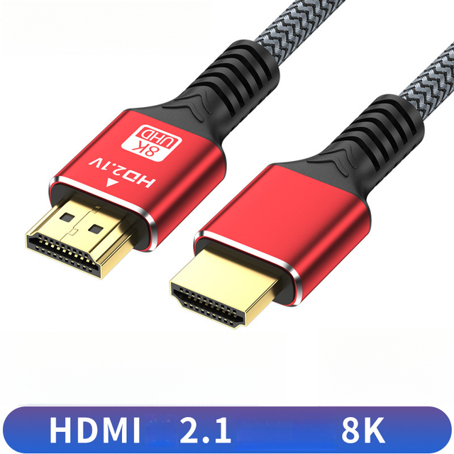 HDMI Cable 2.1 Version 8k High-definition , Monitor Screen, TV, Computer, Projector, Set-top Box Connection