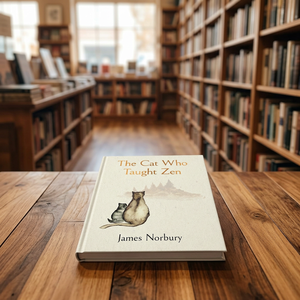 The Cat Who Taught Zen By James Norbury Hardcover <b>Book</b> Inspirational Animal Story & Life Lessons <b>Book</b> - Product Image 2