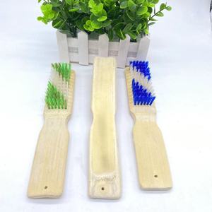 Cepillo de bambú para ropa, cepillo para zapatos, de mango largo, cerdas rígidas, cepillo de bambú engrosado, cepillo de limpieza, de un o dos yuanes. - Product Image 1