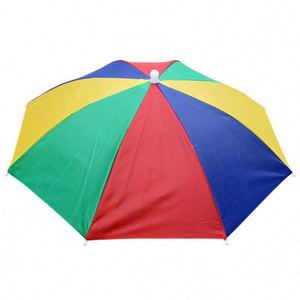 Parapluie pliable manuel à trois sections, imperméable, réglable, pour homme, idéal pour le camping, la pêche et les activités de plein air. - Product Image 3