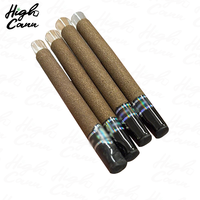 Fabricant de cônes vides en chanvre biologique 1G avec embout filtrant en verre assorti