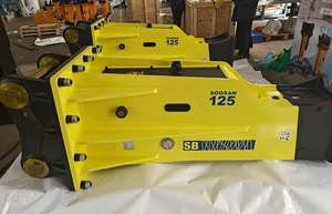 Casse-pierre hydraulique Sb 125, moteur et boîtier de type BOX pour excavatrices lourdes de 28 à 35 tonnes, construction et démolition - Product Image 2