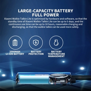 Interfono original <span class=keywords><strong>Walkie</strong></span> <span class=keywords><strong>Talkie</strong></span> <span class=keywords><strong>Lite</strong></span> 2000mAh Batería - Product Image 3