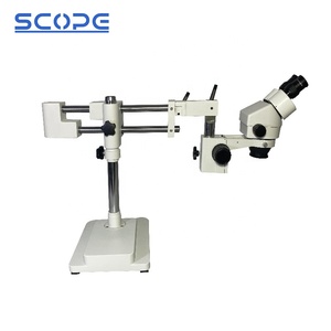 Mikroskop Stereo Zoom Binokuler Universal Tiang Ganda 7X-45X - Product Image 2