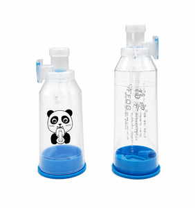 Dispositif d'inhalation pour enfants avec valve, masque d'inhalation pour l'asthme, dispositif de dosage, masque d'inhalation pédiatrique en PVC de qualité médicale, inhalateur avec espaceur, certifié CE - Product Image 5
