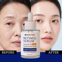 Soins du visage en marque privée, anti-rides, blanchissant, acide hyaluronique, niacinamide, hydratation intense, revitalisant profond pour