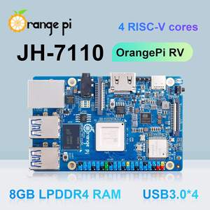 <span class=keywords><strong>Orange</strong></span> Pi RV Ordinateur monocarte 8 Go RAM Quad-Core RISC-V LPDDR4 1,5 GHz Carte de développement Décodage vidéo 4K Wi-Fi 5+BT 5 - Product Image 5